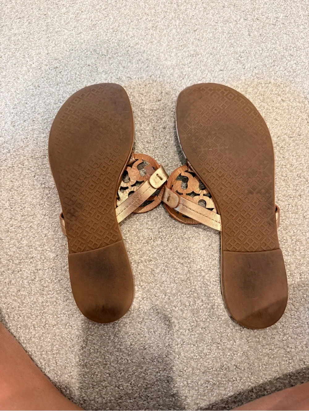 Tory Burch Miller Rose Gold Size 9